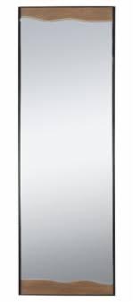 MV 30×40 Wave Mirror - Black/Walnut