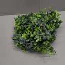 DearHouse Faux Eucalyptus Garland Plant, 2 Pack Artificial Vines Hanging Eucalyptus Leaves Greenery Garland for Wedding Backdrop Arch Wall Decor, 6 Feet/pcs UV Protected Indoor Outdoor