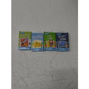 Playing Cards, "Memory, Go Fish, Crazy 8's & Slap Jack," By Hoyle, 4 Decks NEW!