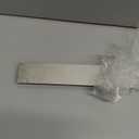 304 Brushed Stainless Steel Finishing Sheet Metal Gap Filler Trim Strip Metal Trim for Home Kitchen Tools (Silver,1.5 x 29.5 Inch)