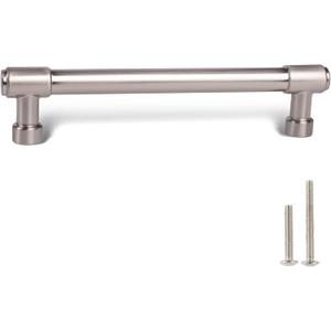 khtumeware 10 Pack Brushed Satin Nickel Cabinet Pulls 8 Inch(203mm) Hole Centers Kitchen Cabinet Handles Cabinet Hardware Kitchen Handles for Cabinets Cupboard Handles Drawer Pulls