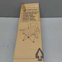 ARROWHEAD OUTDOOR Portable Deluxe Folding Camp Quad Chair w/Headrest, Glass & Cup Holders, Armest 6-can Cooler, Heavy Duty Carry Bag, 550 lbs Weight Capacity (Blue)