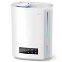 BREEZOME 6L Humidifiers for Bedroom Large Room & Essential Oil Diffuser, Ultrasonic Top Fill Cool Mist Humidifiers for Baby, Plants, Nursery Last up to 60 Hours, Smart Humidistat Control, Quiet, White