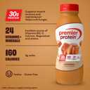 Premier Protein Shake, Caramel, 30g Protein, No Added Sugar, 24 Vitamins & Minerals to Support Immune Health, 11.5 fl oz, 12 Pack (EXP 07/25/26)