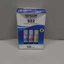 EPSON 522 EcoTank Ink Ultra-high Capacity Bottle Color Combo Pack (T522520-S) Works with ET-2720, 2800, 2803, 2840, 4700, 4800, 4810