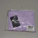 SUUKSESS Women Sexy Mesh Sheer Crop Tank Tops Sleeveless Ruched Going Out Tops (Medium, Purple)