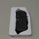 MoKo Green Backlight Keyboard for Xbox One Controller, Xbox Series X/S, Wireless Gaming Chatpad Keypad with USB Receiver&3.5mm Audio Jack, Xbox Accessories for Xbox One/One S/Elite/2 Controller, Black