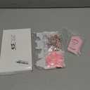 Outus 60 Pcs Baptism Party Favors 20 Angel Keychain Shower Favors 20 Baptism Favor Boxes 20 Thank You Favor Tags Baby Shower Party Gift for First Communion(Pink)