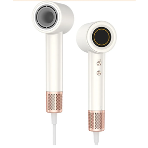 Hair Dryer,BOWEI Professional 110000RPM Blow Dryer - Smart Temp Control Thermal Protection, Low Noise & Magnetic Nozzle for Women Girl Kids Salon-Grade Blowouts at Home & Travel - Jade