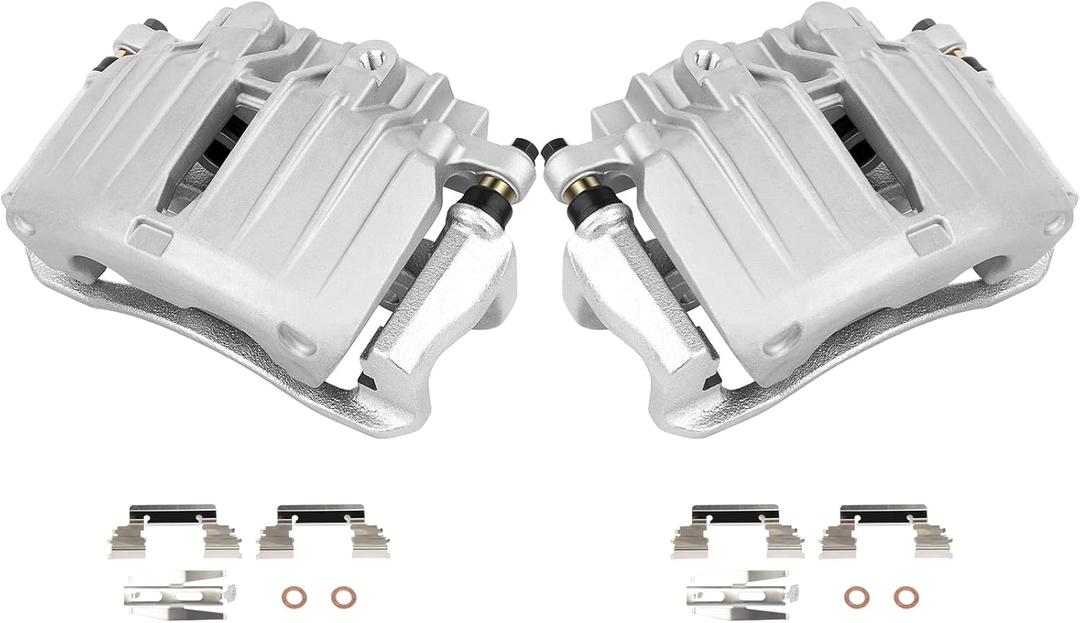 SCITOO Rear Left+Right Brake Calipers With Bracket 18-B4764 18-B4765 Compatible For Cadillac 2002-2006 For Chevrolet 2000-2007 For Ford 1999-2000 For GMC 2000-2007