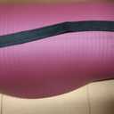 Retrospec Solana Yoga Mat Thick 1/2in Non-Slip Workout Mat with Nylon Strap - 72x24in Exercise Mat for Pilates, Stretching & Fitness - BPA Free, Easy Clean