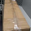 Homevacious 4 In 1 Shower Panel Shelf LED Rainfall Shower Head and Adjustable Massage Body Jets 3-Functions with Handheld Shower Tub Spout Stainless Steel Bathroom Shower Fixtures Matte Black