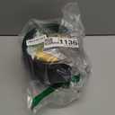 Halloween Cauldron Decorations Magic Auto Mixing Witches Cauldron Black Plastic Punch Bowl with LED Light Strings, Mini Spiders, Stirring Stick for Halloween Home Kitchen Table Mantel