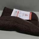 BEQHAUSE 30x18 Inch Kitchen Rug Mat Durable Kitchen Rugs Non-Slip Washable Absorbent Kitchen Mats for Floor Dirt-Resistant Semicircular Kitchen Mat (Brown)