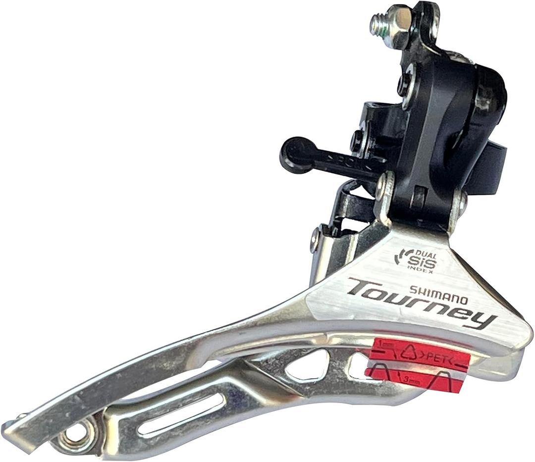 Bicycle Front Derailleur FD-TY300 3x6/7 Speed Tourney Up/Down Swing 31.8mm 34.9mm for Mountain Road Bike