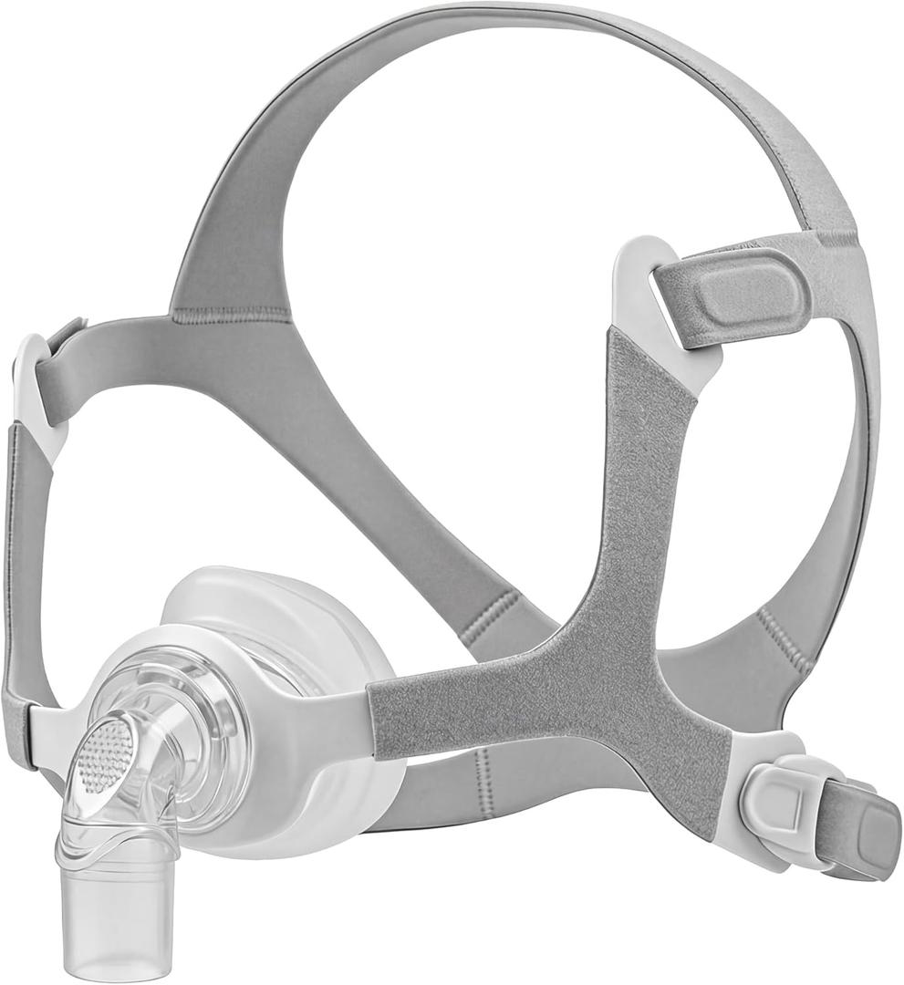 CPAP Mask,Comfort Nasal Pillow CPAP Masks, Replacement CPAP Nose Mask Headgear Set for Airfit N20,Reusable Sleep Apnea Mask for Side Sleepers, Medium