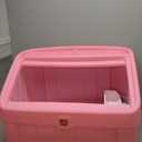 Step2 2-in-1 Toy Box & Art Lid, Kids Toy Storage Bin & Organizer, Easel & Chest in One, Made of Durable Plastic, For Toddlers 2+ Years Old, Pink