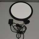 10.5in LED Desk Ring Light, Video Conference Lighting for Zoom Meeting/Video Calls, Live Stream, Home Office, Computer Lighting for Webcam, Online Classes, Professional Streaming