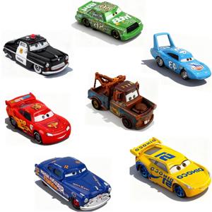 7PCS Car Toys 2 3 Car Diecast Toy Set
