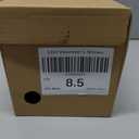 LDJ Womens Lightweight Slip on Walking Shoes Comfort Breathable Nurse Shoe Mesh Sock Casual Fashion Tennis Running Sneakers (8.5, Black)