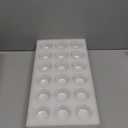 ZEAYEA Set of 36 Glass Tealight Candle Holder, Small Clear Votive Candle Holders for Weddings, Parties, Table Centerpieces, Dinner, Home Decoration, Candle Mould