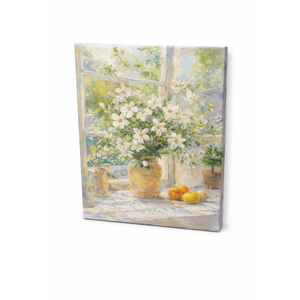 Floral Still Life Paint by Numbers Kit for Adults, Elegant Flower Vase Painting by Number Canvas, Acrylic Painting Set for Adults & Beginners, Perfect for Home Wall Decor and Thoughtful Gifts (19.7x15.7 inches)