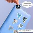 3 x TWGOGOTIC 55 PCS Tornado Stickers, Tornado Party Favors Birthday Party Decorations Supplies Gifts Waterproof Vinyl Stickers for Kids Teens Boys Girls for Water Bottle Laptop (Blue)