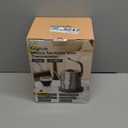 Smartyle Electric Tea Kettle with Thermometer,1.0L Gooseneck Electric Kettle,304 Stainless Steel,Auto Shut-Off,1200W Pour Over Coffee Pot for Brewing Coffee & Tea at Home,Office,or Caf (Chrome)