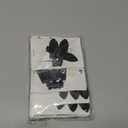 21PCS Creaseless Makeup Hair Clip, Styling Black Leaf Shaped Hair Barrettes, for Home Salon Hairstyle Bangs Application