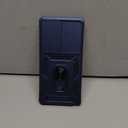 Taisairu for Samsung Galaxy S25 Ultra Case with Screen Protector & Slide Camera Lens Cover, Built-in Magnetic Ring Stand Shockproof Protective Phone Case for Samsung S25 Ultra Case (Blue)