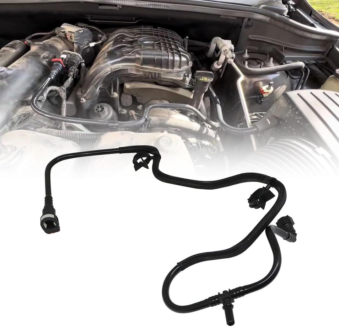 Evaporator Tube Purge Valve Hose 68189075AE fit for Dodge Durango 2014 2015 fit for Jeep Grand Cherokee 2014 2015 68189-075AE 68189 075AE Vapor Canister Evaporator Tube Purge Valve Hose