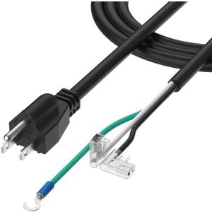 SPX1250WA Pool Pump Power Cord 6 Feet Extension Electrical Plug Replacement for Hayward Pool Pump Three Prong Power Cable for Above Ground Pool Pumps