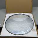 22 Inch Black Round Circle Mirror for Wall,Modern Bathroom Mirrors with Simple Metal Frame, Entryway, Bedroom Vanity, Living Room, Hallway Decor (Matte Black, Wall Mounted)