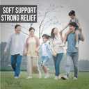 XWOLF Plantar Fasciitis Heel Protectors with Shoe Horn, Heel Cups for Heels Spur & Achilles Pain Relief, Cracked Heels, Reusable Foot Cushions for Men & Women (Large W 8-10 / M 8-10)