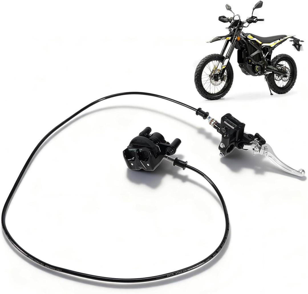 Upgraded Left Rear Brake Assembly, Fit for Surron Ultra Bee Electric Dirt Bike - Replacement for Sur-Ron Ultrabee Brake Master Caliper Lever Kit, Upgrade Better Braking Performance