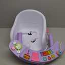 Infantino Music & Lights 3-in-1 Discovery Seat & Booster, Toddler Booster Seat for Dining Table or Kitchen Chair, Baby Activity Center & Snack Tray, Lavender