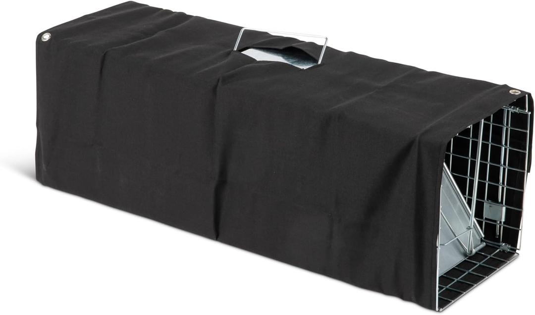 JT Eaton 485COV-BK Answer Cage Coat for 32" Cage, Black, Water-Resistant, Case of 6 (32 inches)