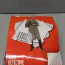 fun shack Mens Detective Costume Adult, Detective Costume Men, Detective Halloween Costume, Private Investigator Costume (Medium, Gray)