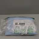 Microfiber Pipsqueak Pillow - Small, Mini - 11 x 7 in - Tiny Pillow for Travel, Cars, Airplanes, Camping, Dogs, Toddlers, Kids, Lumbar, Knees and Neck - Ages 2 Yrs and Up (Light Blue)