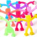 Valentines Day Gifts for Kids: 12Pcs Magnetic-People-Magnet-Men, Travel Toys for Kids, Cute Robot & Funny Magnets, School Party Favors Bulk, Small Toys for Classroom Prizes, Easter Egg Stuffers