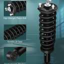 AUTOMUTO Strut Spring Assembly Front Pair Shock Absorber Fit 2000-2006 for Toyota Tundra 4WD RWD
