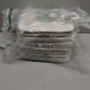 11 x 11 Inch Cube Storage Bins, 6 Pack Large Collapsible Fabric Storage Bin with Ropes, Foldable Storage Cubes for Home, Office,Closet, Clothes, Toys Organizer (White & Beige-11"x11"x11")