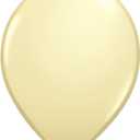 Qualatex 11" Ivory Silk Balloons (100ct) by Pioneer Balloon Company