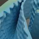 DMI 2-Inch Foam Mattress Topper, Egg Crate Foam Pad for Support, Air Circulation, Pressure Relief & Weight Distribution, Twin Size 33 x 72, Blue