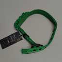 Heavy Duty Dog Collar With Handle | Ballistic Nylon Heavy Duty Collar | Padded Reflective Dog Collar With Adjustable Stainless Steel Hardware | Convenient Sizing for All Breeds (Medium/Large (14 - 18" Neck))