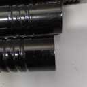 ZMTECH Flag Pole - Upgraded Bracket, 6 FT Stainless Steel Flag Poles for Outside House, Residential or Commerical, Tangle Free Flag Pole Kit for American Flag (Without Flag, Black)