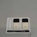 Hotdot Hand Warmers Rechargeable, Heat Levels (104131F), Real-Time Temp & Battery Display, Electric Hand Warmers, Fast Heating, Fits in Gloves/Pocket, Gifts for Women & Men (AI-White 2Pack)