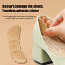 Heel Grips Cushion Inserts for High Heels, 18 Pieces in 3 Colors, Anti-Slip Shoe Liner Pads for Women and Men