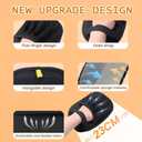 2 x 2PCS Pet Hair Remover, Electrostatic Pet Hair Removal Gloves, Reusable Cat & Dog Hair Remover for Couch, Furniture, Carpet, Curtain, Upgraded Animal Fur Removal Tool, Cat Grooming Gloves