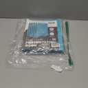 Dunwell Presentation Binder 12-Pocket, Displays 24 Pages, 8.5x11 Portfolio Binder with Plastic Sleeves, Storage and Organizer for Documents, Certificates, Projects, Photos (6 Pack, Aqua)